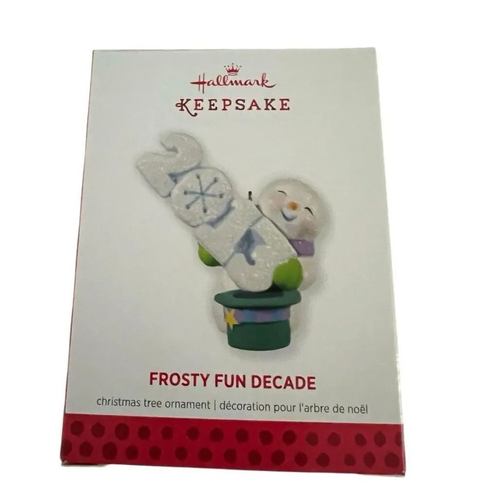 Hallmark Keepsake Ornament 2013 Frosty Fun Decade #4 In Series